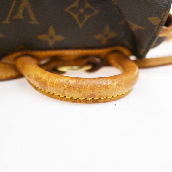 LOUIS VUITTON Mini Montsouris Backpack Bag Monogram Leather Brown - Picture 10 of 16
